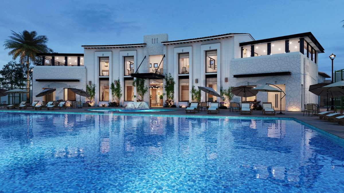 Luxury hospitality environment